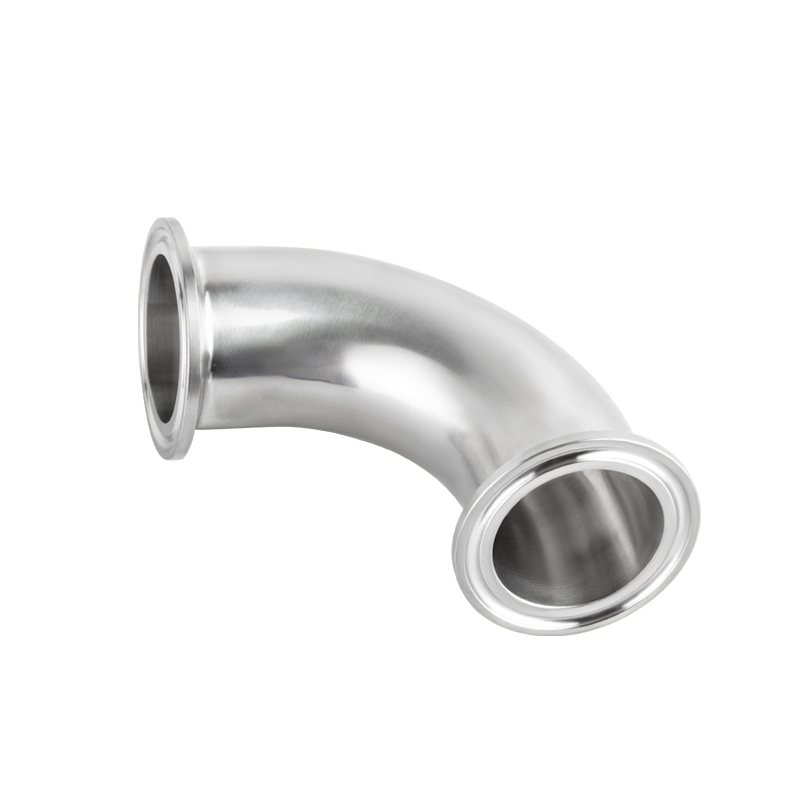 Tri-clamp elbow pipe