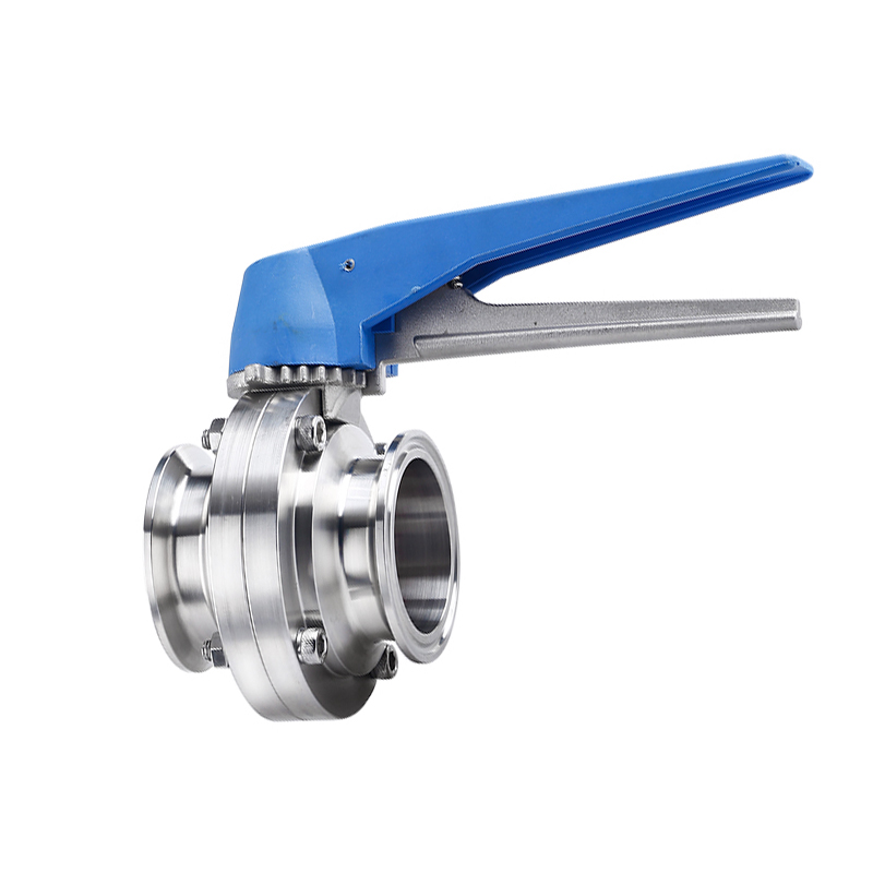 Sanitary Tri-clamp duckbill handwheel butterfly valve