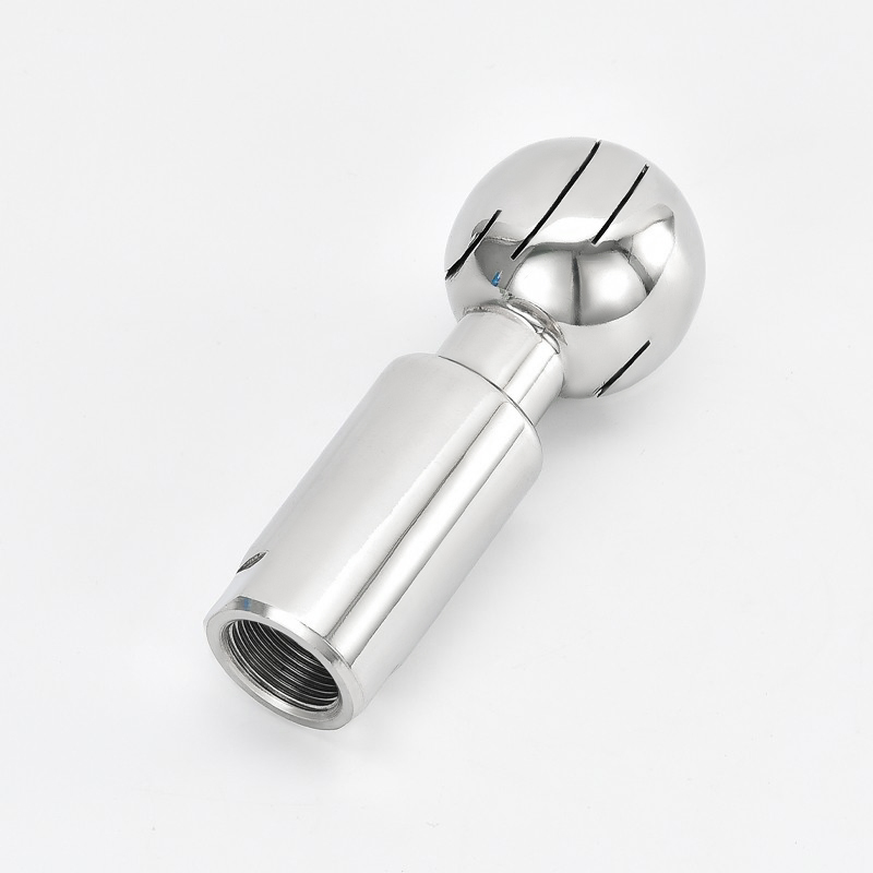 Cylindrical cleaning ball for female threads