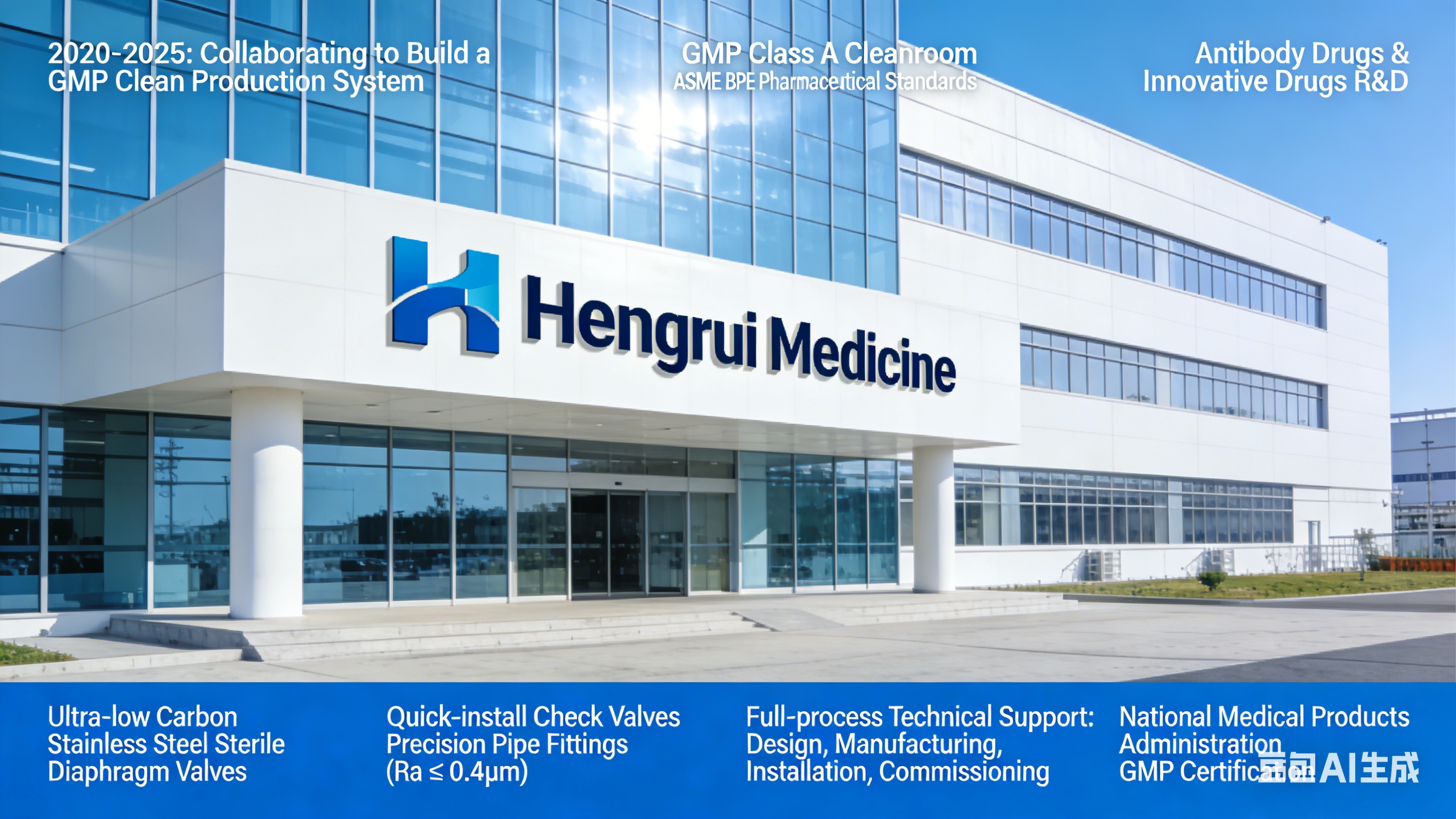 Collaboration with Hengrui Medicine, Assisting in the Construction of a GMP Clean Production System for Pharmaceuticals